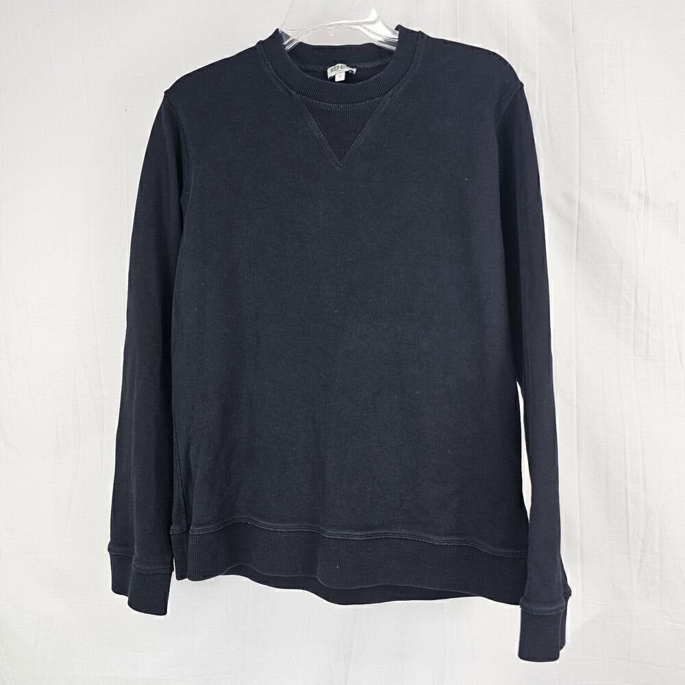 KENZO Paris Men's Size Small Black Crewneck Sweatshirt Back Logo Spellout
